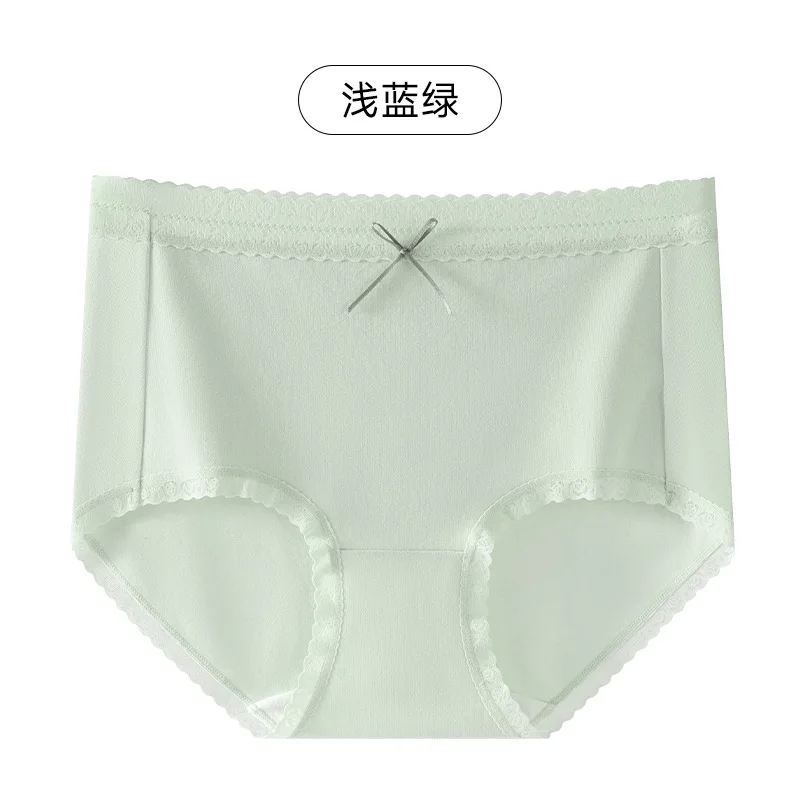 5pcs Ladies Cotton Underwear Cheap Wholesale Customized 10a Antibacterial Crotch High Waist Students Comfortable waist Girls