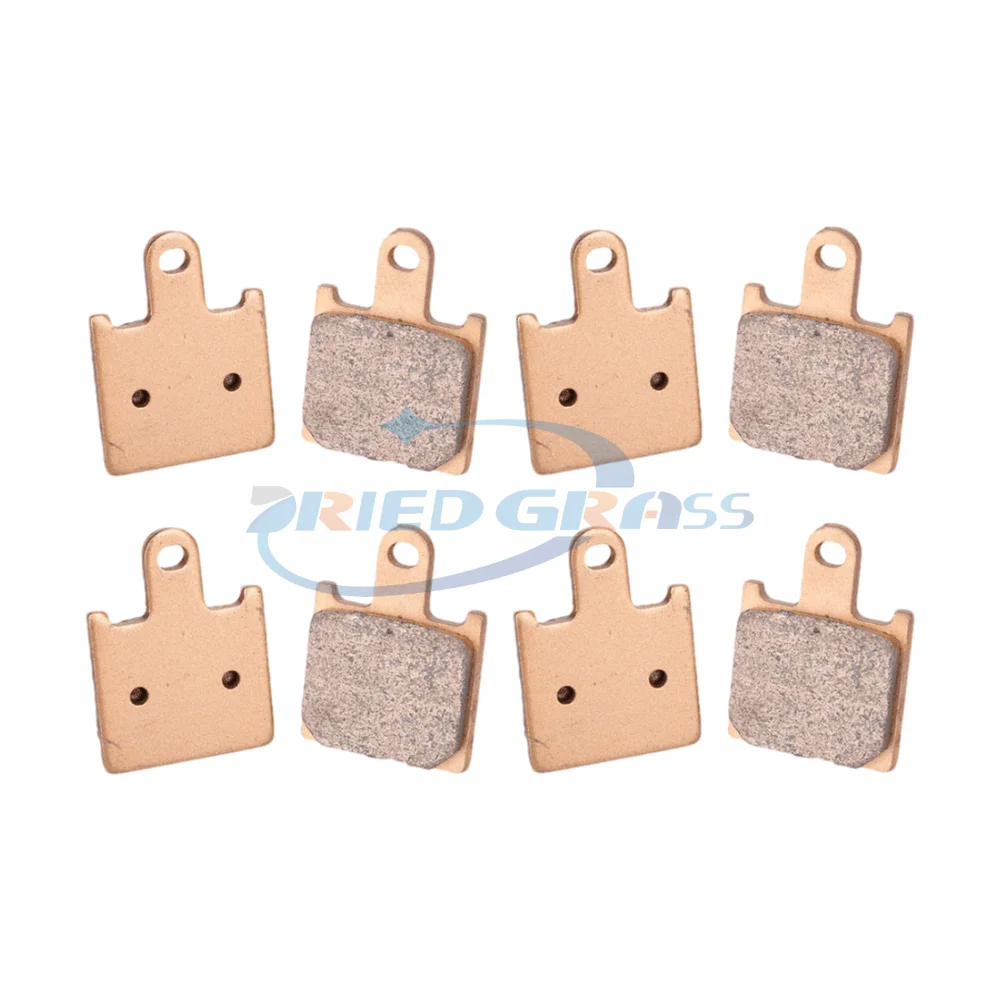 Motorcycle Sintered Metal Brake Pads for Kawasaki Z750 Z750R 11 - 12 Z 750 R 2011 - 2012 Brake Pads