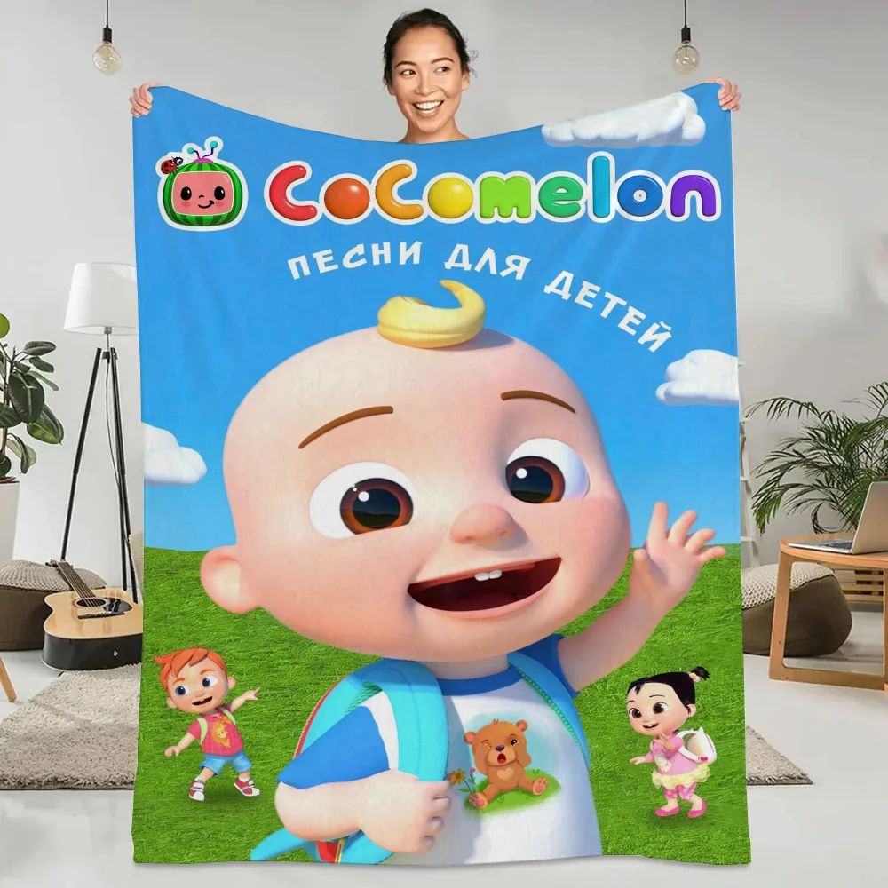 C-Coco Mellon Children's Blanket King Size Microfiber Bedding Decorative Blankets for Sofa Luxury Throw Blanket Fluffy Soft Nap