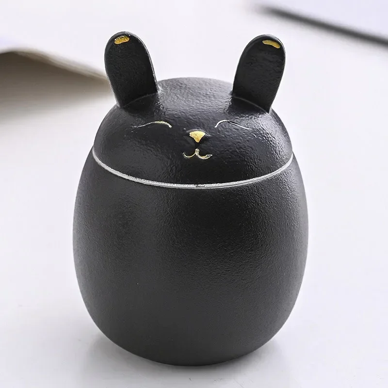 Ceramic Mmini Pet Urns Personalised Cremation Small Animals Funerary Burial Coffin Cat Rabbit Pig Ashes Reliquaries Monuments