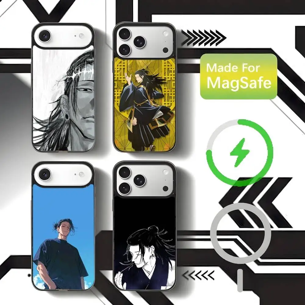 

Jujutsu Kaisen Geto Suguru Phone Case For iPhone 17,16,15,14,13,12,11,Pro,Max,Plus,Mini,SE4,E Magnetic Magsafe Wireless Charging