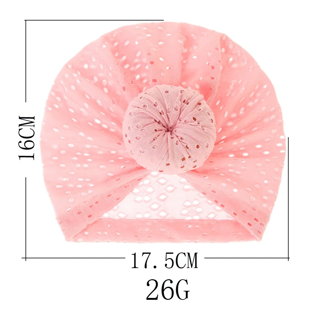 Newborn Turban Baby Girl Headband Turbans BowKnot Infant Beanie Girls Soft Cute Toddler Cap Children Headwraps Baby Accessories