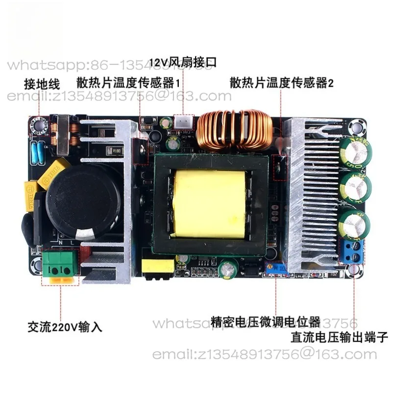 Switching Power Supply 350W High Power Module 220V To 24V36V48V10A Fine-tunable Power Supply