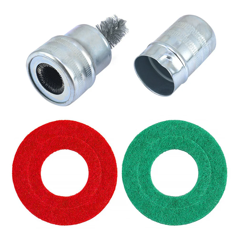 

1Set Car Terminal Post Cleaner Heavy Duty Wire Brush Contoured Grip Durable Cleaning Tool for Terminals Wheel