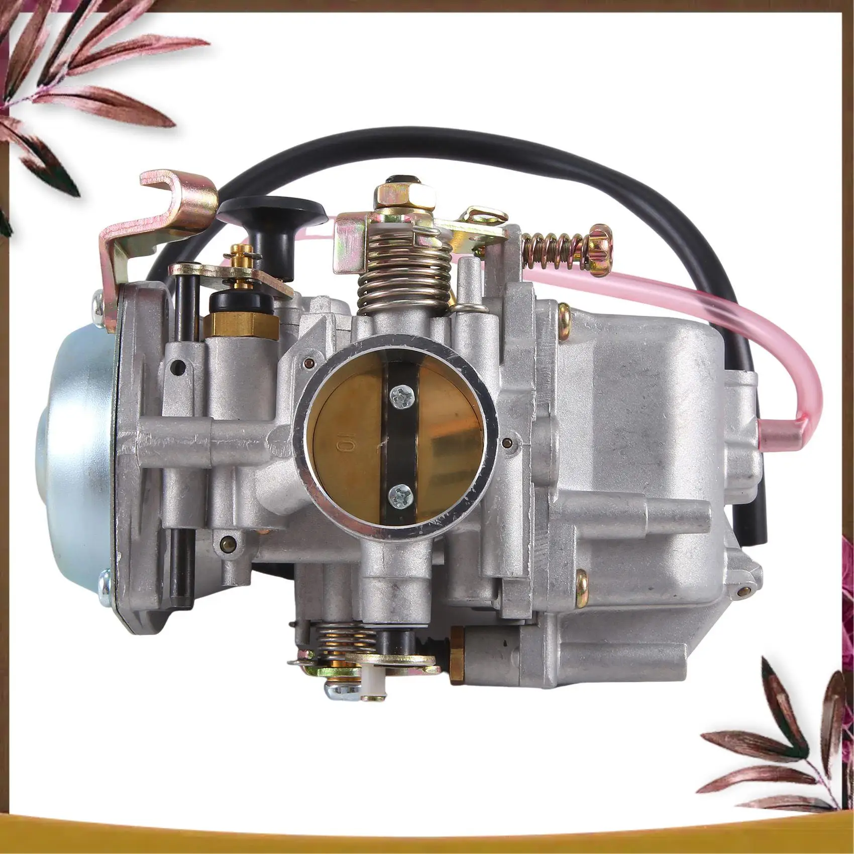 

AB59-Motorcycle Carburetor Carb(Hand Choke) For Suzuki GN250 GN300 For Yamaha Sr250 Roketa Jianshe JS400-7 Hensim HS400 Accessor