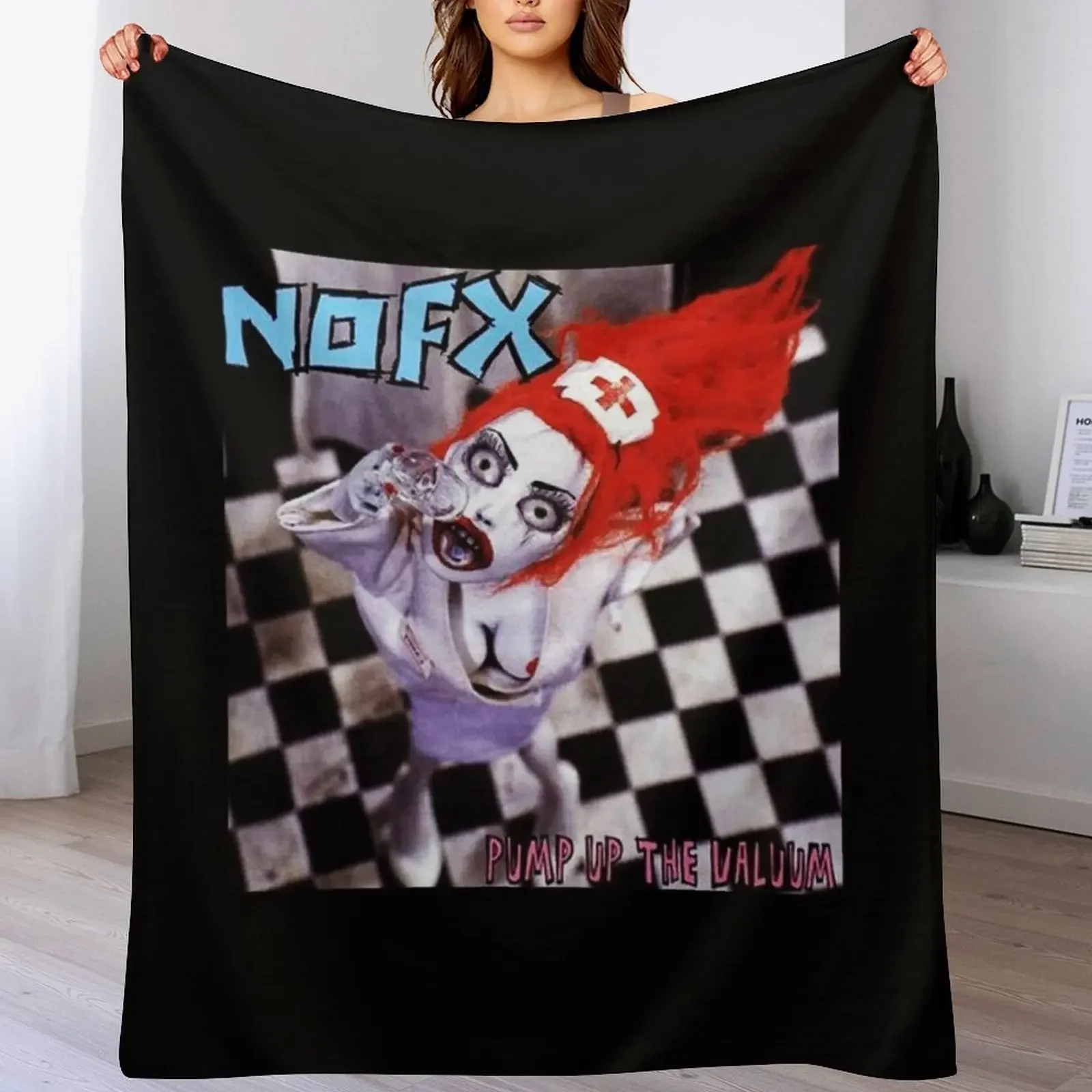 

bocah ngapak nofx Throw Blanket For Baby warm winter Giant Sofa Furrys Blankets