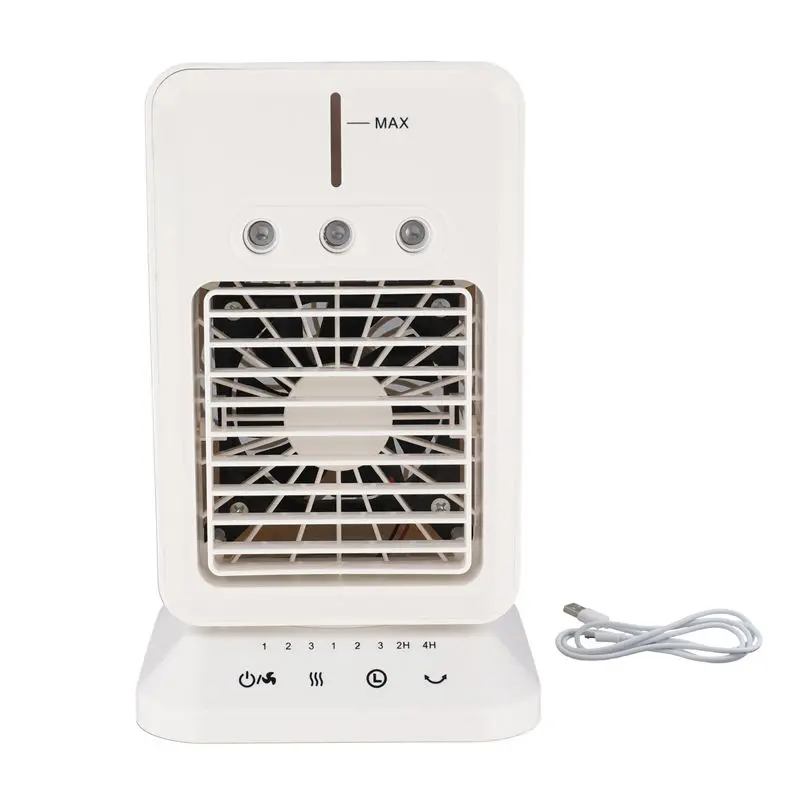

Персональный кондиционер B52C, портативный испарительный вентилятор-охладитель с функцией таймера и осцилляции, увлажнитель воздуха для дома и улицы
