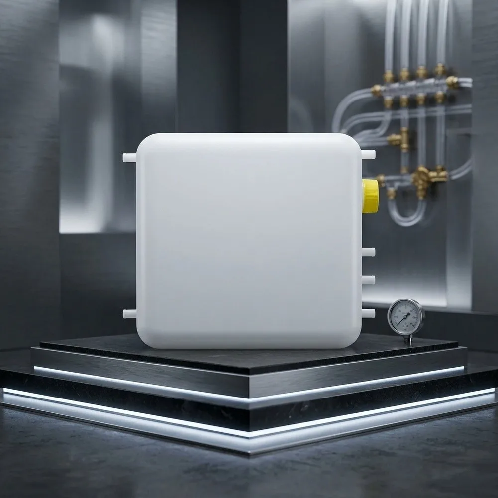 HDPE 4.5L Water Tank for Hydrogen Production Equipment Supporting Electrolysis Processes and PEM Electrolyzer Integration
