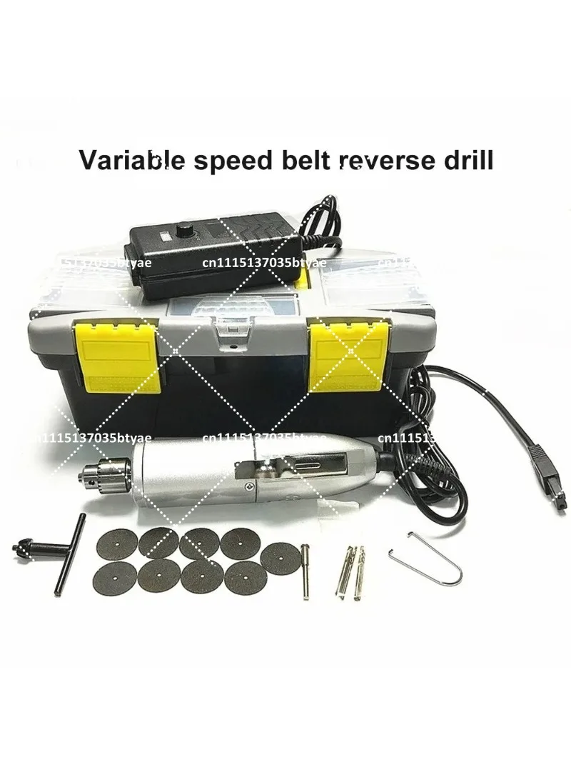 110V/220V Adjustable Speed Electric Drill&Grinder Multi-Function Portable Tool for DIY Workshop Polishing Engraving Applications