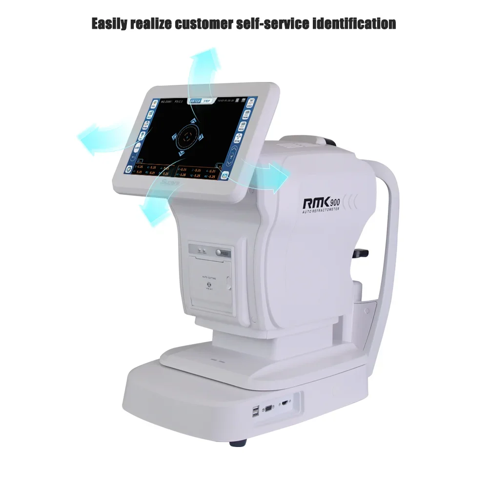Intelligent 3D Auto Refractometer Keratometer RMK900 with Face Recognition Technology Optics Instruments
