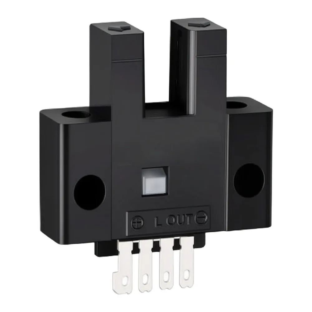 U Type Photoelectric Limit Sensor ABS Body 5mm Slot Width Compatible with EE SX670 SX672 for Factory Automation