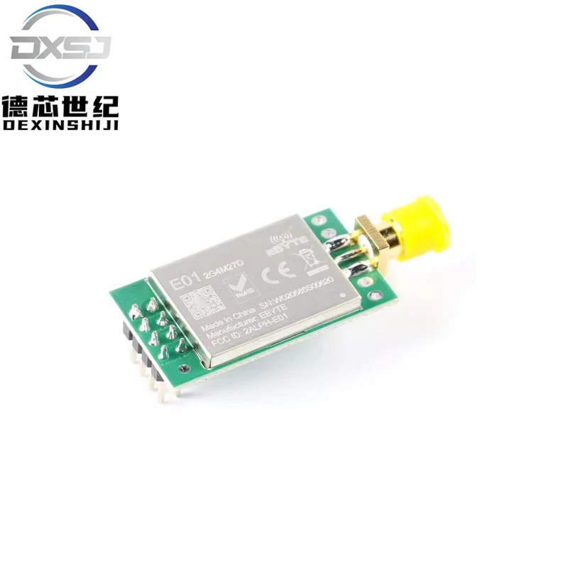 nRF24L01P+PA+LNA high-power 2.4G wireless transceiver module with anti-interference capability for long-distance communication o