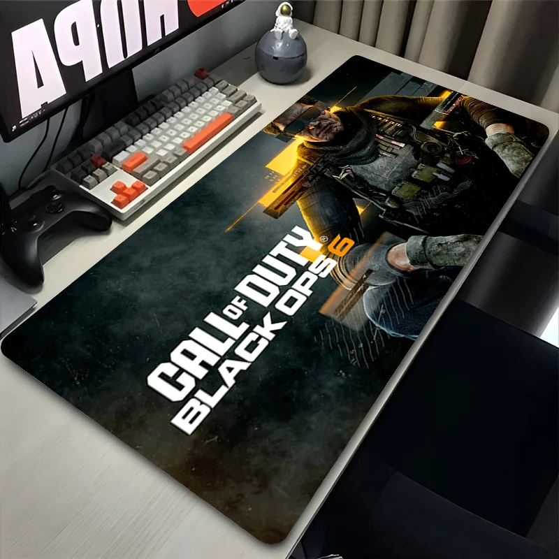 Game C-Call of Duty Black Ops 6 Mouse pad large non-slip computer keyboard pad gamer desk pad coaster PC carpet coaster Mousepad