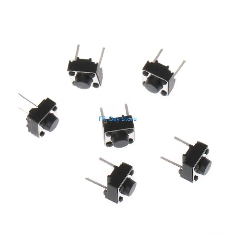 F92C 100 PCS 6X6X5MM 2 PIN MICRO PUNTARY BUNTIN