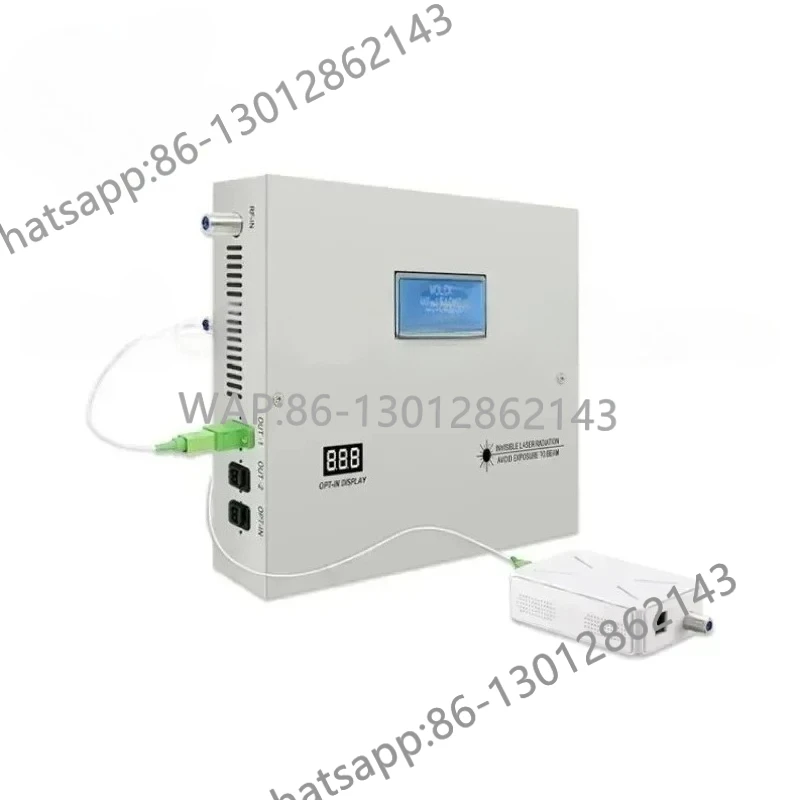 

Горячие продажи оптоволоконный лазерный передатчик CATV с 2 выходами 10 МВт 20 дБм 1550 нм мини