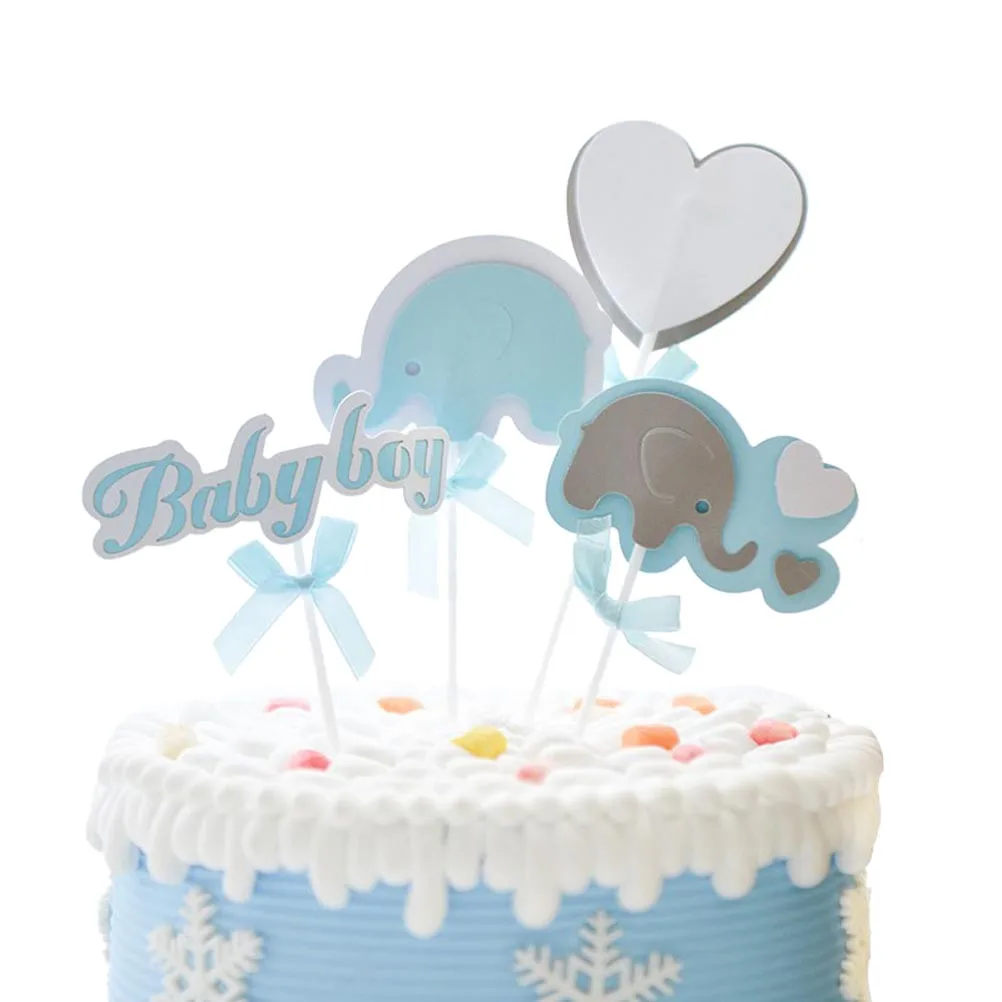 

Decorations Creative Baby Cake Decor Beautiful Cake Decor Cupcake Safe Dessert Insert Material Birthday Festival