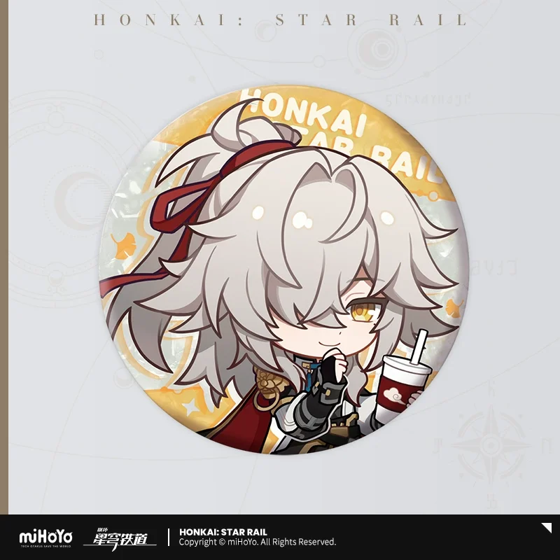 Sunsyea สินค้า Honkai Star Rail อย่างเป็นทางการจาก miHoYo Jing Yuan Badge อะนิเมะคอลเลกชัน