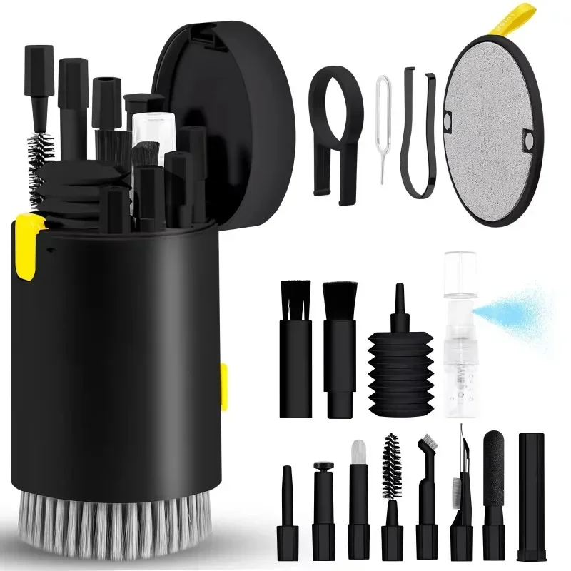 20 in 1 Computer Keyboard Cleaner Kit Digital Camera Headset Phone Screen Clean Brush Tool Set Cleaning Brush Clean Pen