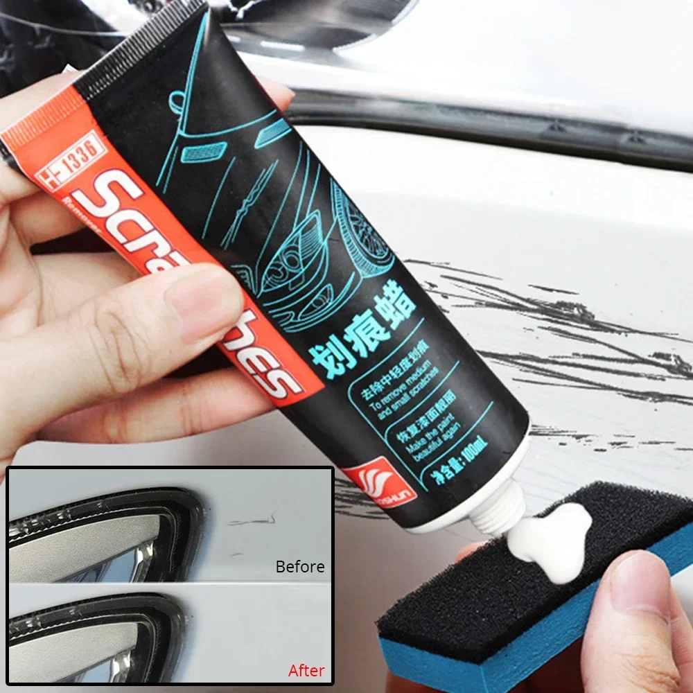 Efficient Cars Scratch Repair Tool Paint Care Polishing Wax Automotive Polisher Cleaning Cream Maintenances Set Tools Universal