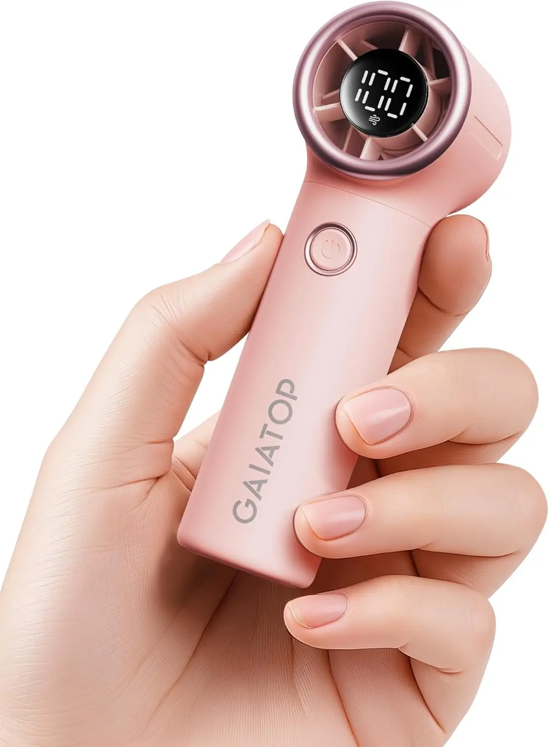 

Mini Portable Handheld Fan, 4000mAh Battery, 15h Runtime, Adjustable Speed, Pocket Size for Travel & Outdoor Use