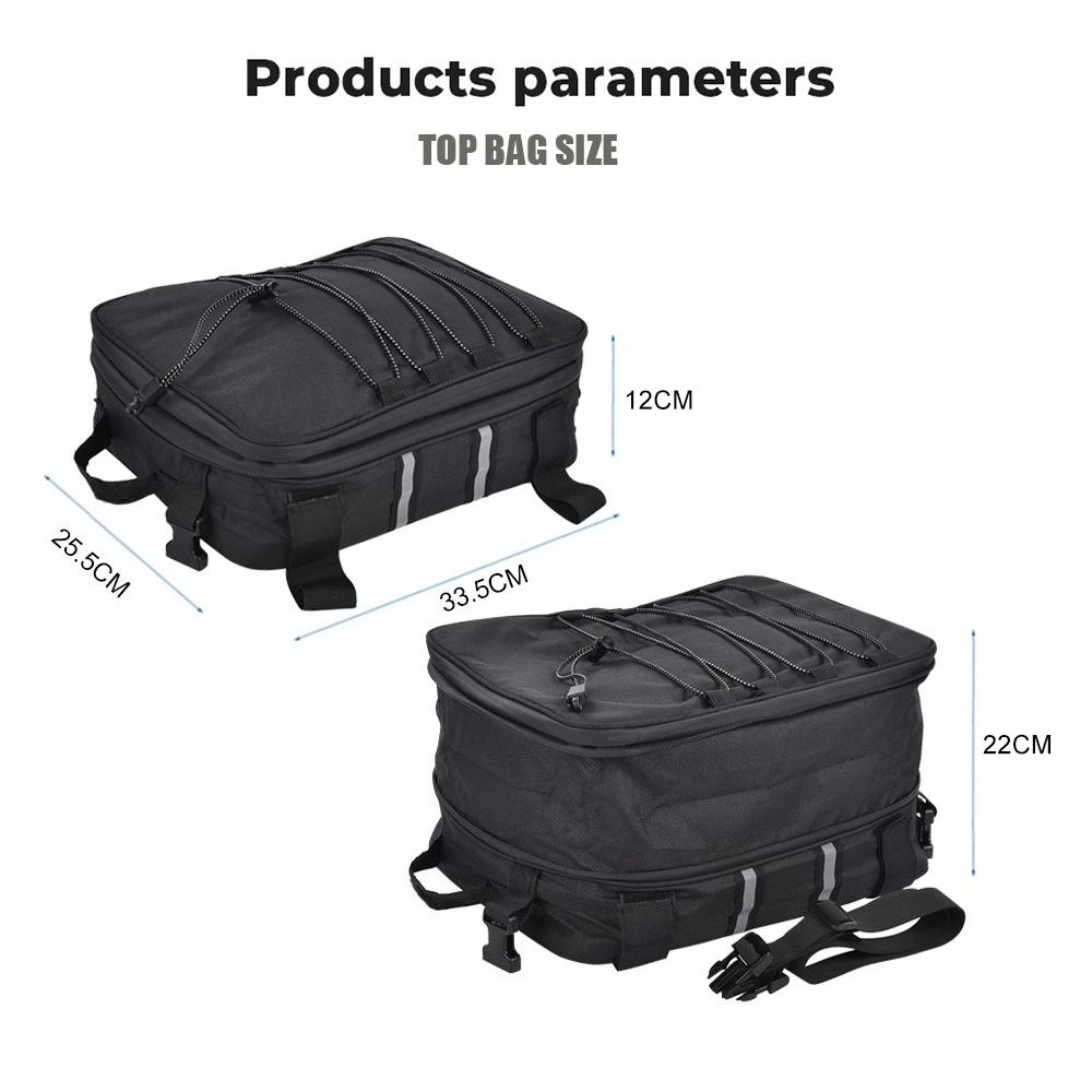 Motorcycle Top Bags Saddlebag For BMW R1250GS Adventure R1200GS LC ADV Top Box Panniers Top Bag Case Luggage For G 310 GS 310