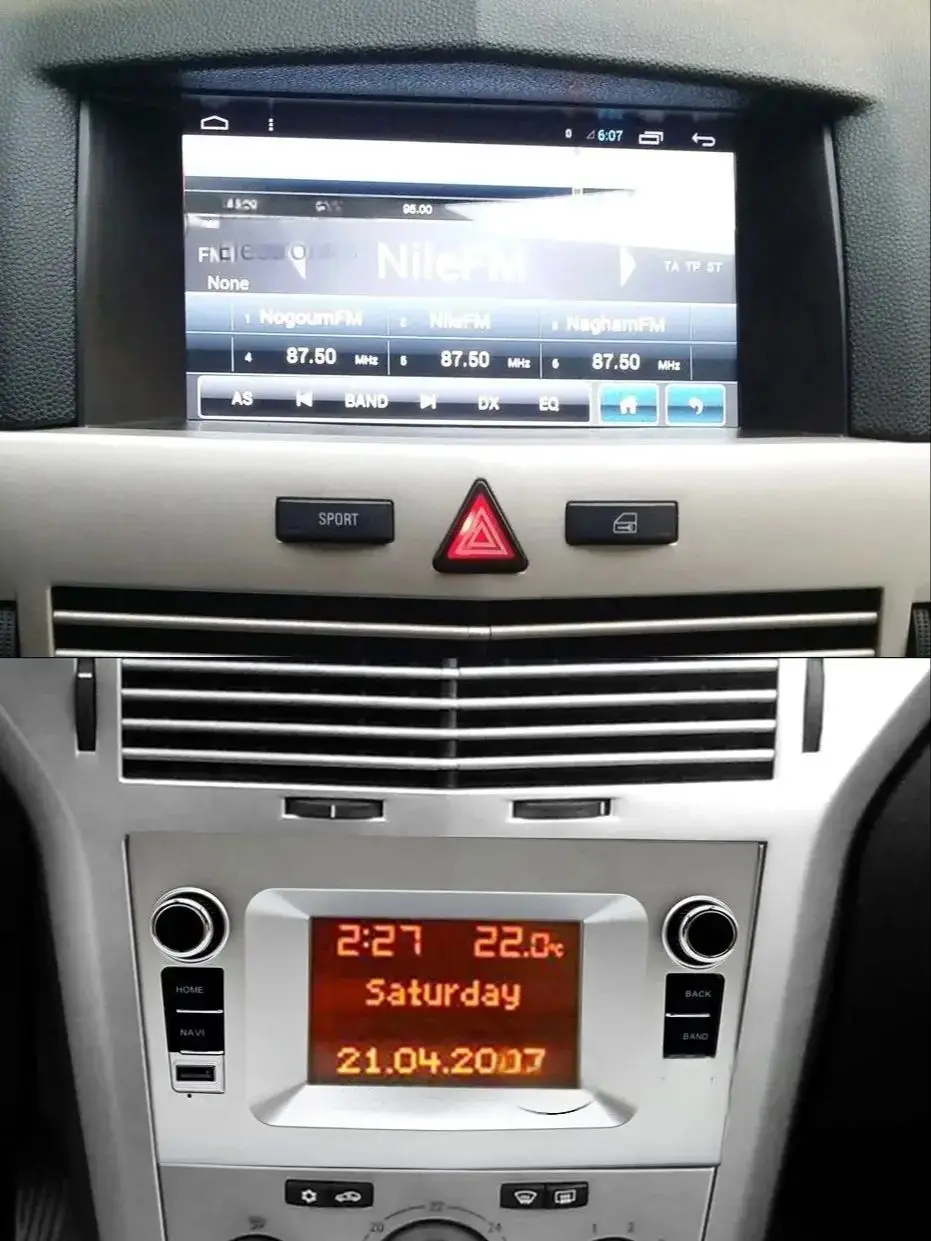 7 inch Auto GPS Navigatiesysteem voor Opel Astra H 2006-2012 HeadUnit Radio met Draadloze Carplay Multimedia CD DVD Autoradio - afbeelding 2