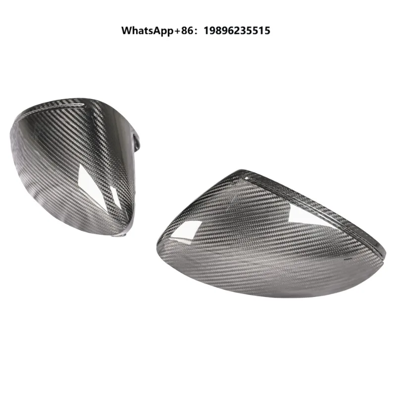 2018-UP Dry Carbon Fiber RHD Rearview Mirror Housing New Condition Side Mirror Cover 9Y0.1/2 High Quality 100%