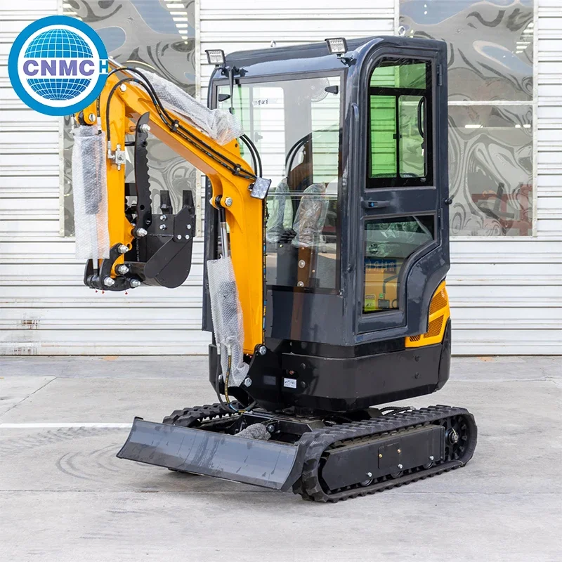 

CNMC 1.3 Ton Mini Excavator Hydraulic Mechanical Excavator Loader High-performance Customizable Made in China CE EPA Certified