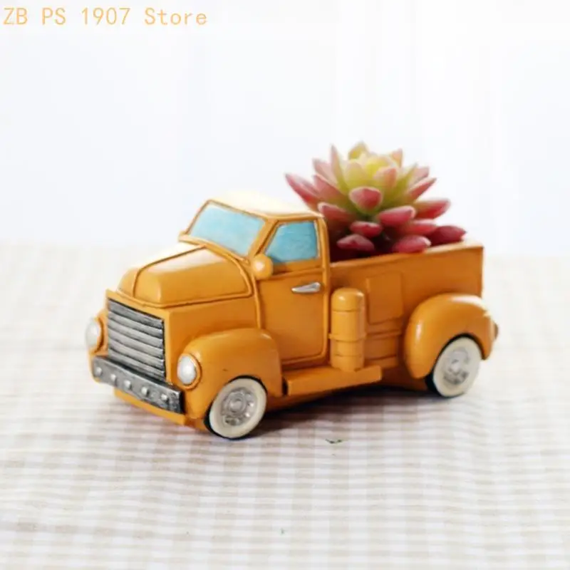 Succulents Flower Pot Resin Silicone Mold Suitable for Diy Garden Concrete Pen Holder Holder Crafts Home Decor 55KA