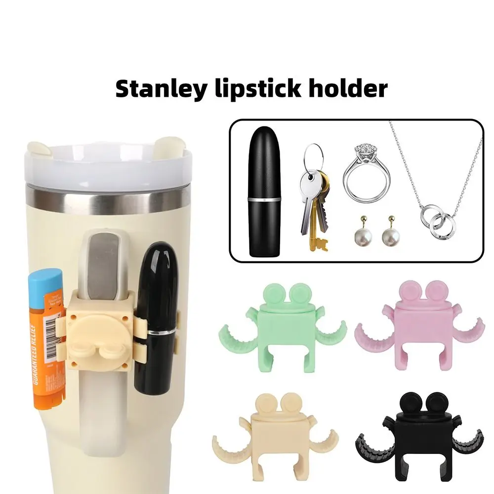 Organizer Lipstick Holder Cup Accessories 30oz/40oz Lipstick Storage Rack Round Lipstick Plastic Necklace Key Display for