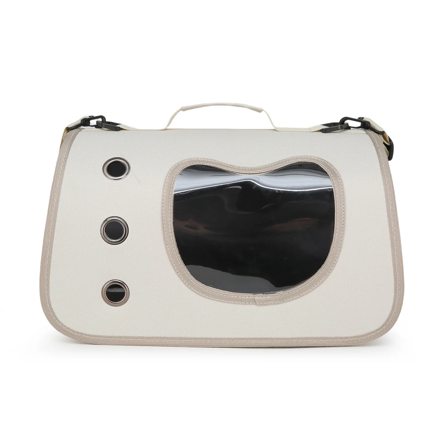 Portable Pet Carrier Bag for Small Dogs Cats Outdoor Foldable Cat Bag Breathable Cat Shoulder Bag Kitten Carrying Bags view 6