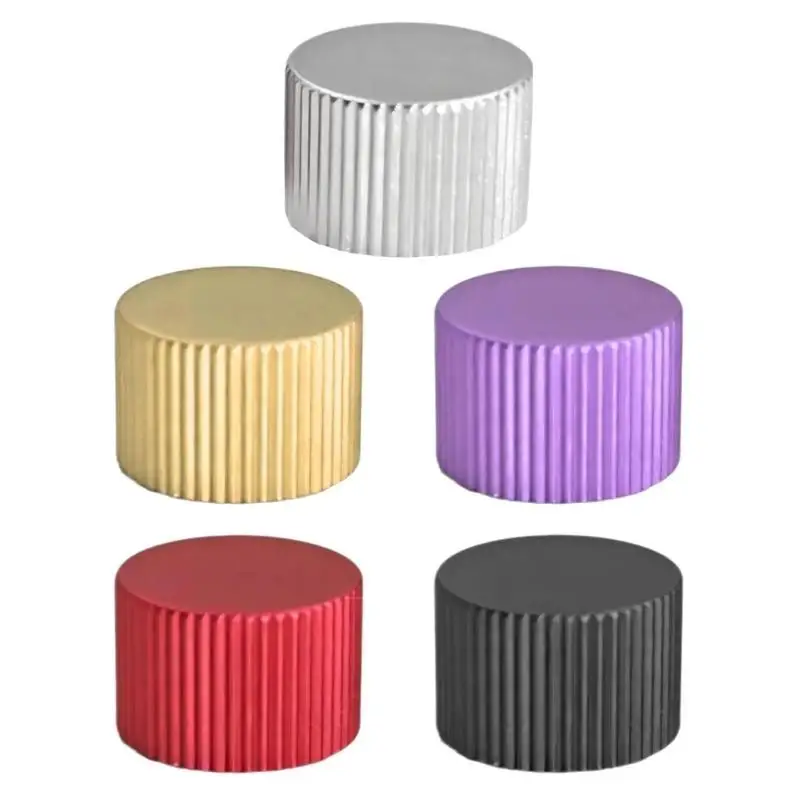R53C Aluminum Sound Knob Customizable Control For D Shaft Half Shaft Mechanical Keyboards Slip Proof Designs