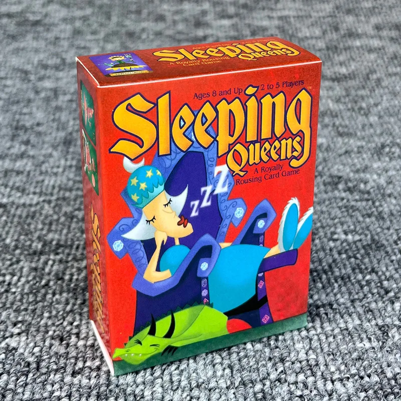 Full English Sleeping Queens Board Game 2-5 Players For Family Gift Wake Queens Up Strategy Game Funny Kids Game Toys