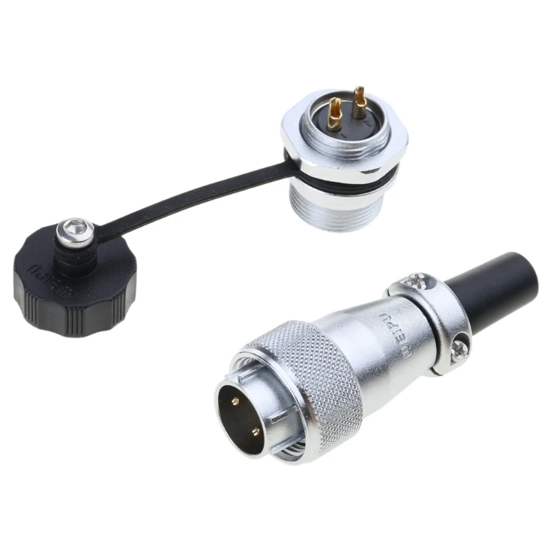 WEIPU M16 WS16 2 3 4 5 7 9 10Pin TQ+ZM Industrial Waterproof Aviations Connectors Nut Seats Power Adapters PVC Cable