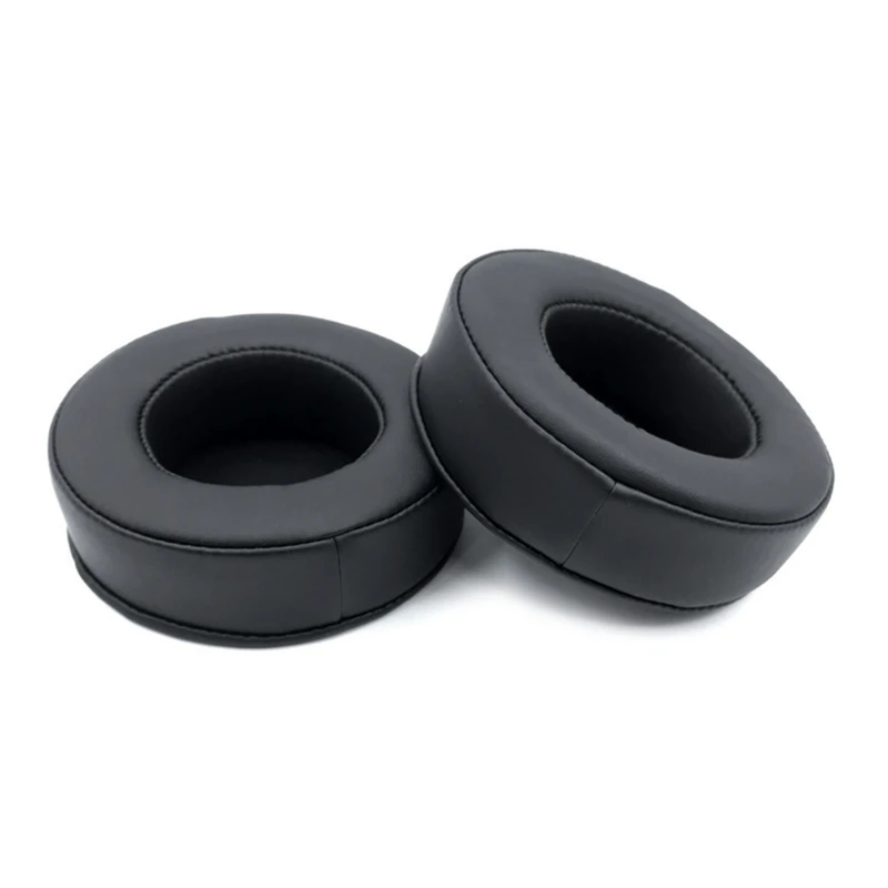Almohadillas de cuero PU para auriculares, almohadillas para los oídos, almohadillas para los oídos, 65mm -110mm, universales, 83XB, 1 par