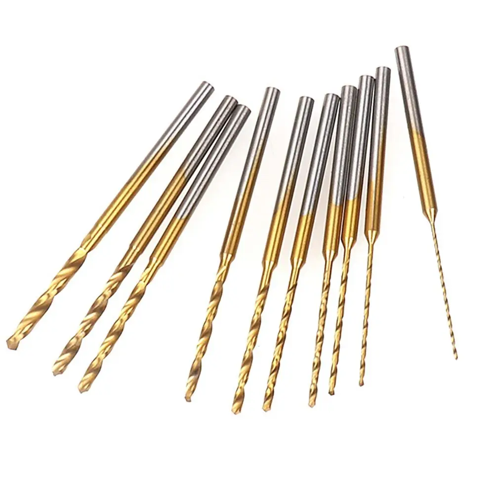 0.8mm-2.0mm Micro Twist Drill Bit 2.35 Shank HSS Mini Engraving Drill Bits Multifunctional Tiny Drill Bit Punch Drilling Tools