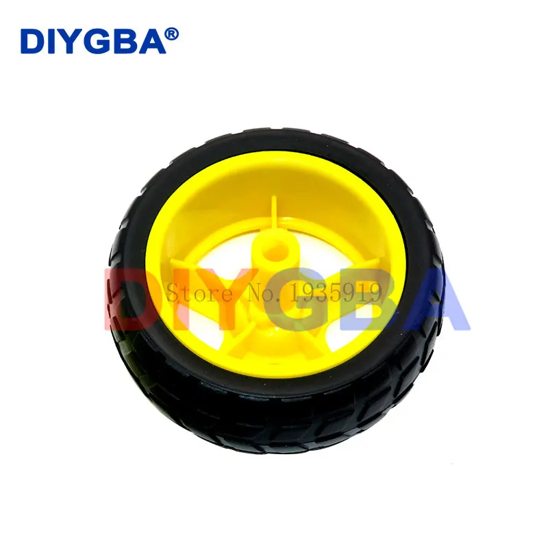 Мотор TT + 65 мм колесо фреза двигатель 130 редуктор с колесом для Arduino Smart Car Robot TT Мотор 3 в-6 в