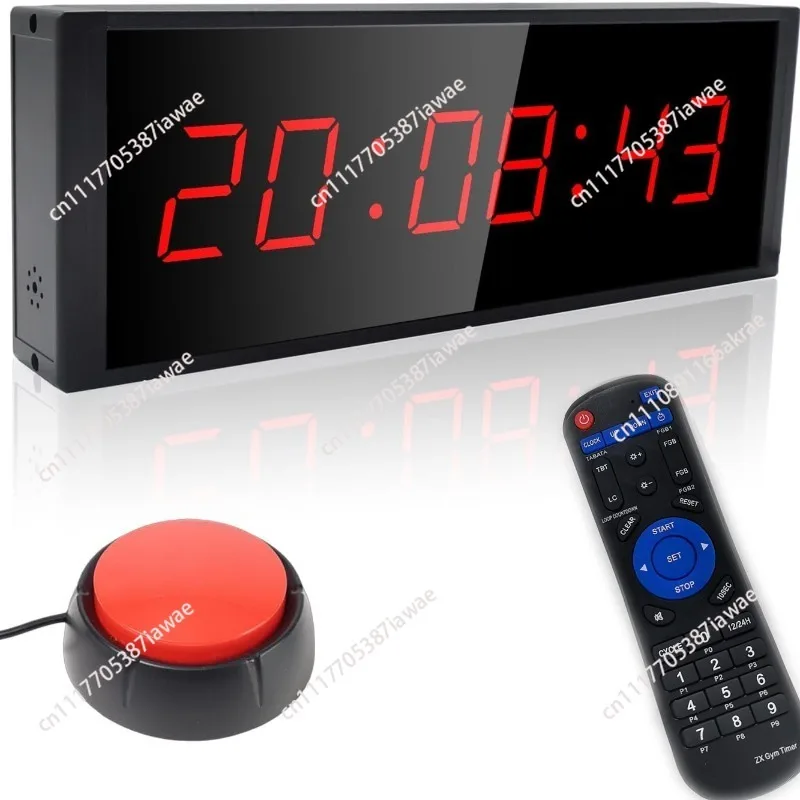 LED Charging/Plug-in Timer Race Running Fitness Sports Marathon Electronic Stopwatch Game