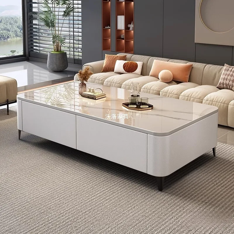 

rock slab, coffee table, living room, household, light luxury, high-end sense, small apartment, floor, coffee table,