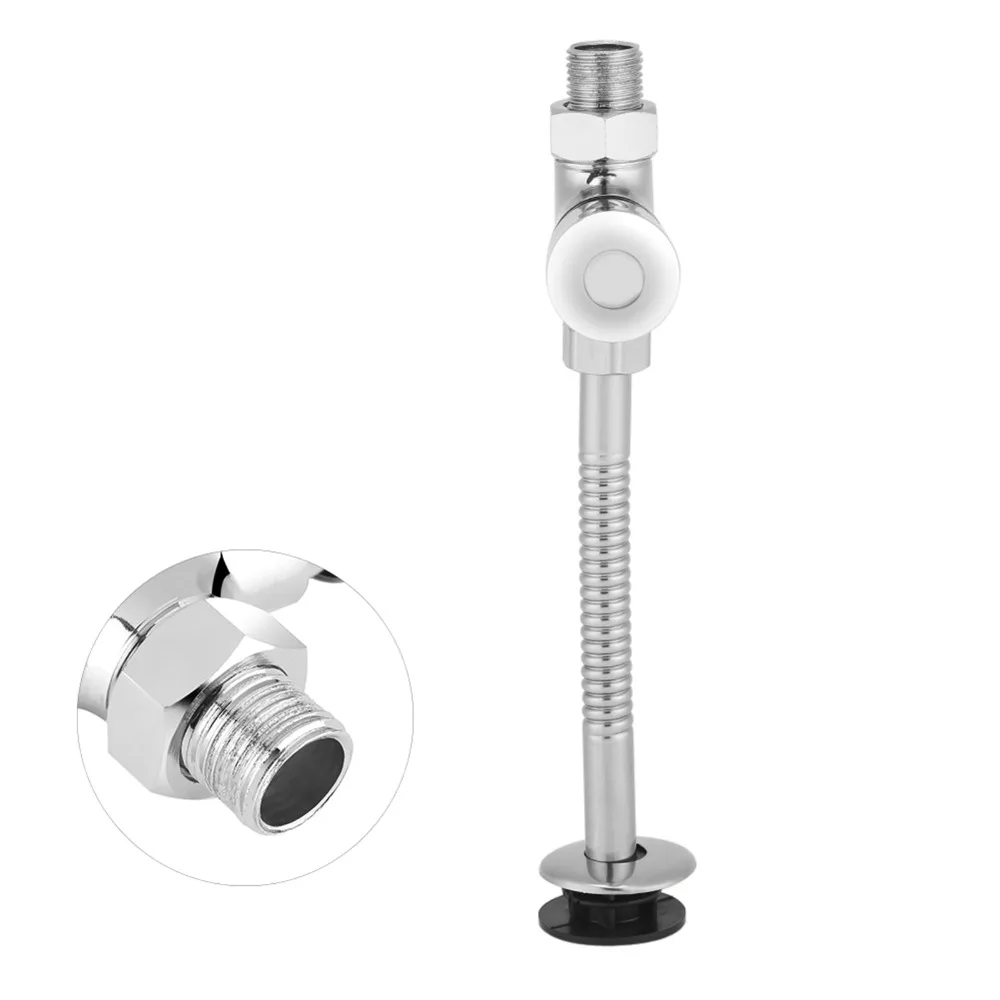 

Button Type​ Urinal Flush Valve​ Bath Toilet Manual Delay Manual Delay Flush Valve Automatic Shutoff​ ​Zinc Alloy​