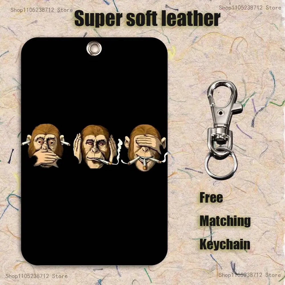 Omerta Maes 47 سلسلة مفاتيح بطاقة كرتونية أنيمي موضة قلادة حقيبة معرف بطاقة الباب حافظة بطاقة الحافلة لطيف الكبار