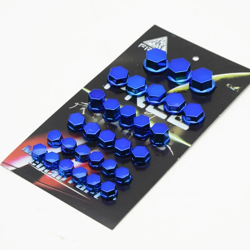 30 pz/set accessori per la modifica del coperchio della vite della testa del motociclo tappo del dado del bullone per Yamaha Kawasaki Honda tappo a vite universale