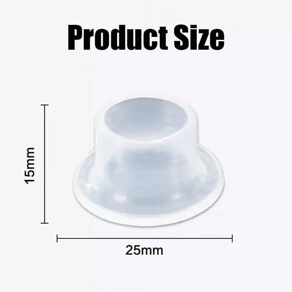 20pc 4 Points Faucet Leak-Proof Sealing Gasket Silicone Plug For Faucet Triangle Valve Tap Plug Fittings Leak-proof Seal Buckle