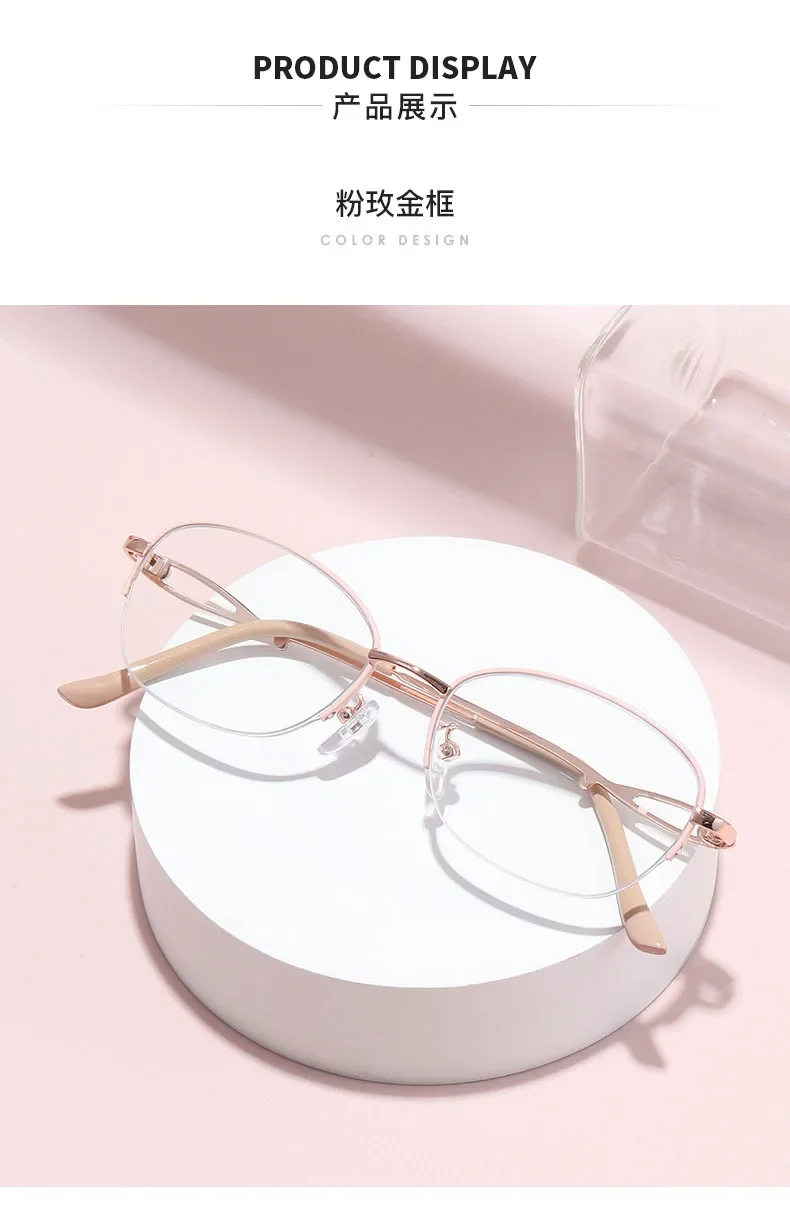 Anti-Blaulicht-Lesebrille, Elegante Lesebrille für Damen, Computer-Lesebrille mit Sehstärke – Detail 10