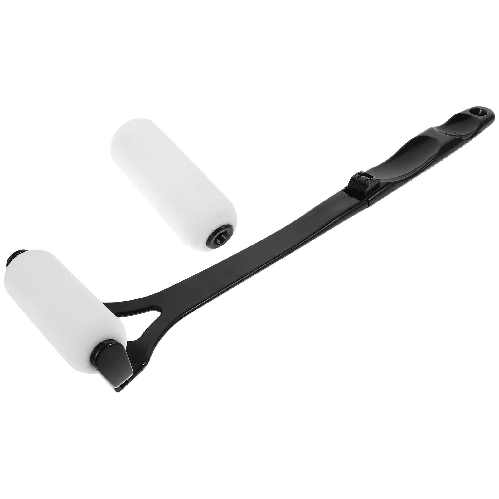 

1 Set Foldable Back Lotion Applicator Roller Long Handle Body Cream Spreader For Hard To Reach Areas Travel-Friendly Skin Care