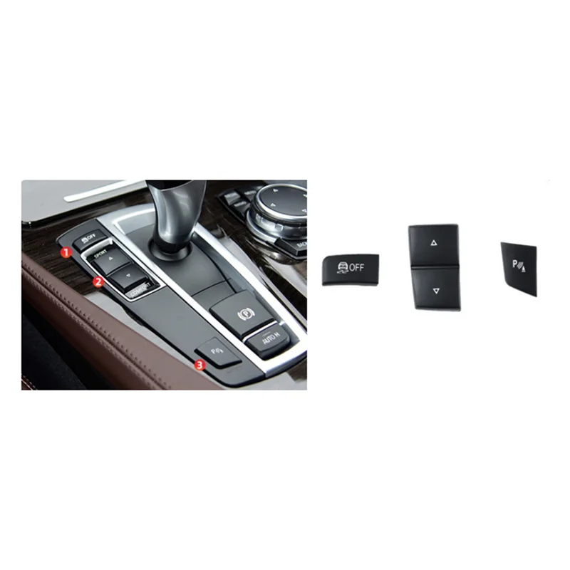 

Car Sports Mode Switch Button 61319267890 For BMW 5 6 Series X3 X4 F10 F18 Center Console Switch Button LHD Replacement Parts-AT