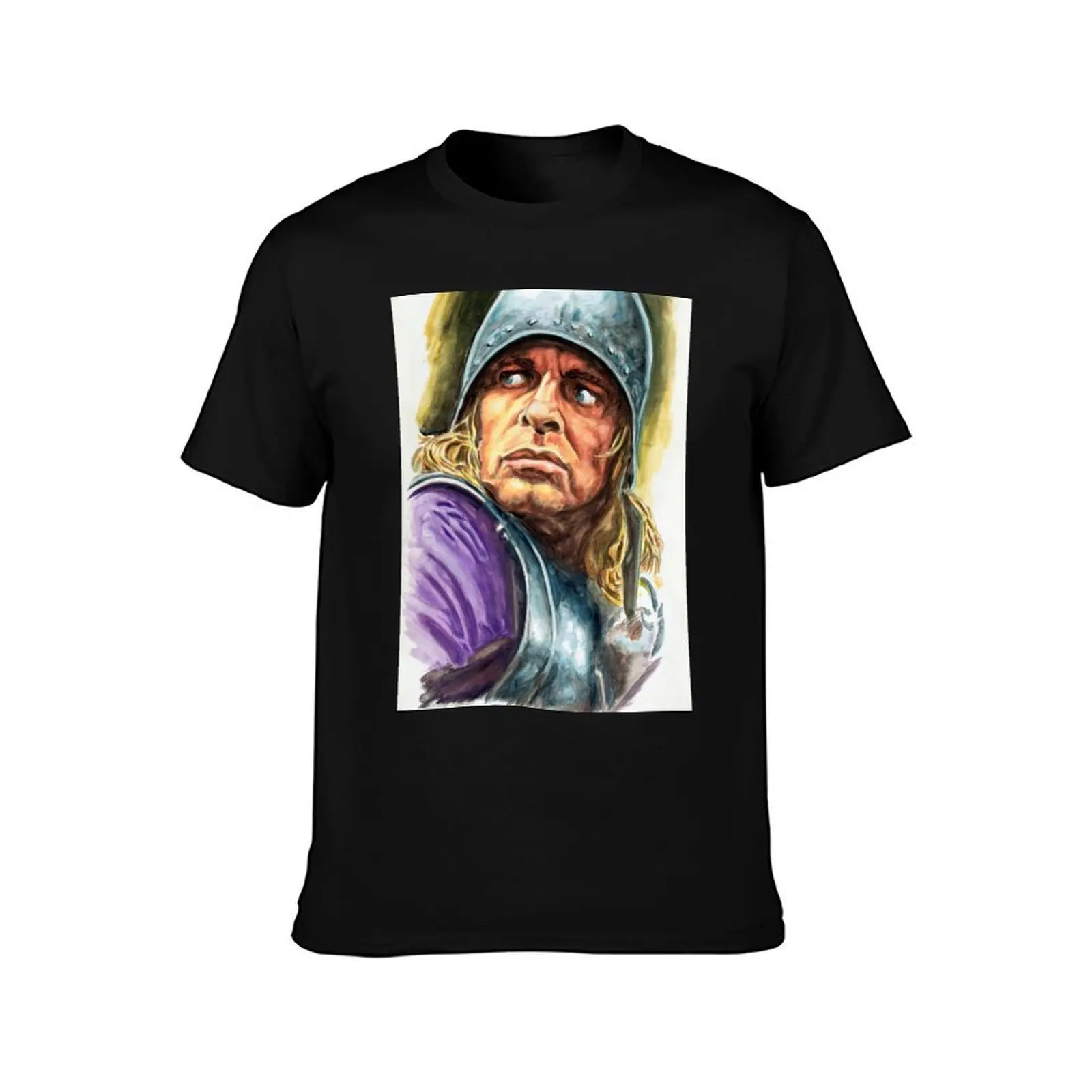 Klaus Kinski Aguirre the Wrath of God painting movie poster T-Shirt Summer Casual Cotton Tee Oversized Streetwear Tops