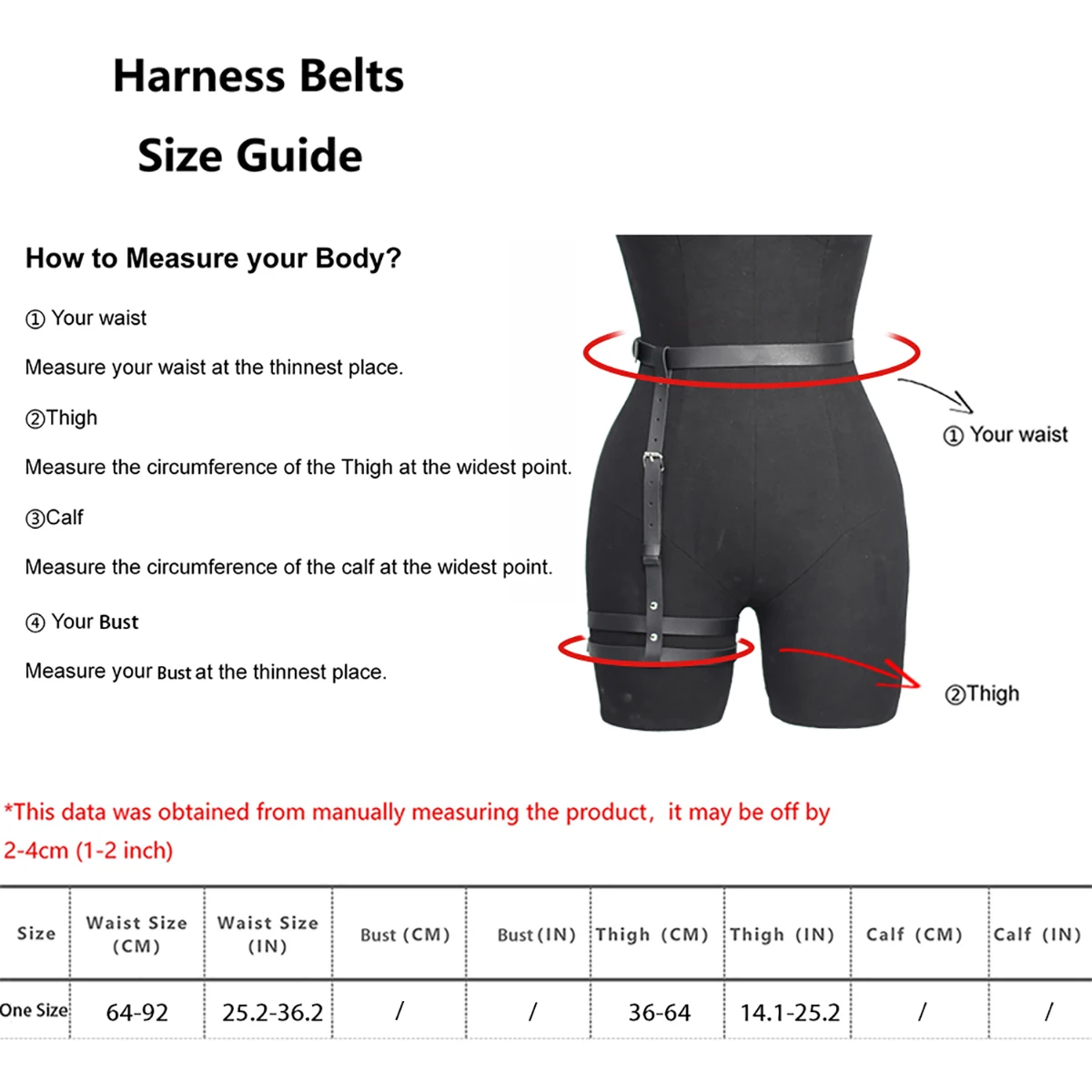 الجلود الفخذ الرباط حزام الساق تسخير مثير الساق تسخير الجلود عبودية تسخير والأربطة ناضجة مهرجان نادي ارتداء #5