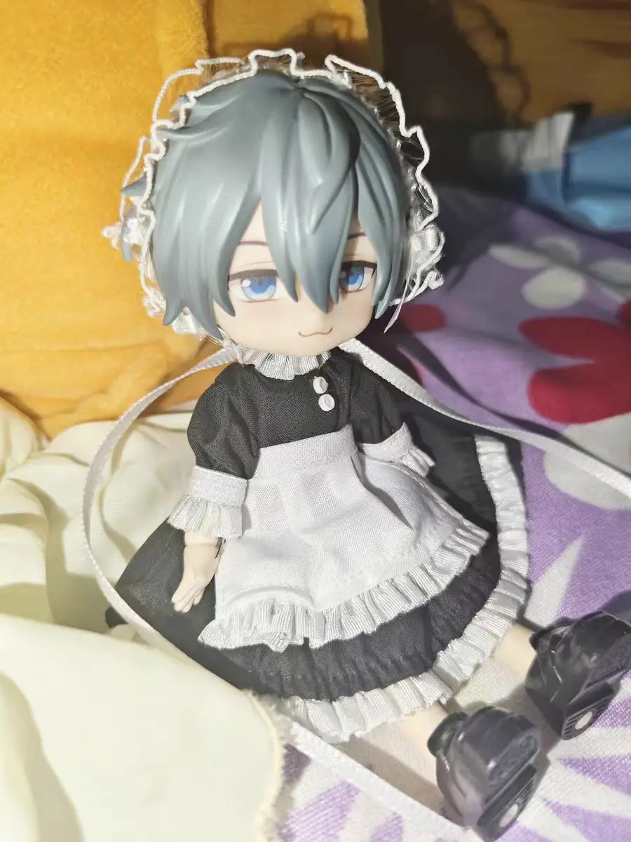 Shiina Niki OB11 transparent Hair Water Sticker Faceplate GSC Removable Handmade Wig Anime Cosplay DIY Doll Accessories