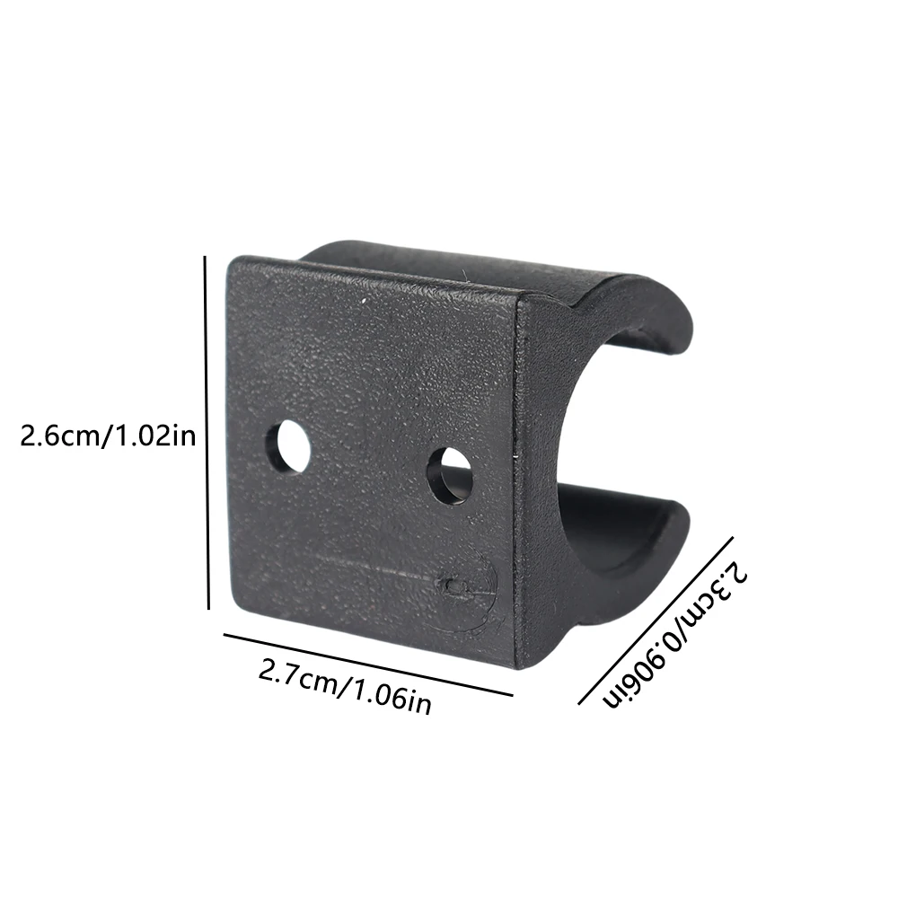 2Set Awning Crank Handle Storage Bracket For Camper Caravan Motorhome Van Trailer Camping Sunshade Pole Holder Clip Mount